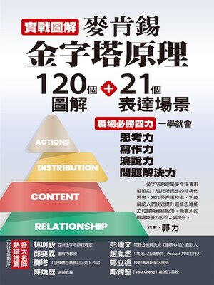 cover image of 實戰圖解麥肯錫金字塔原理